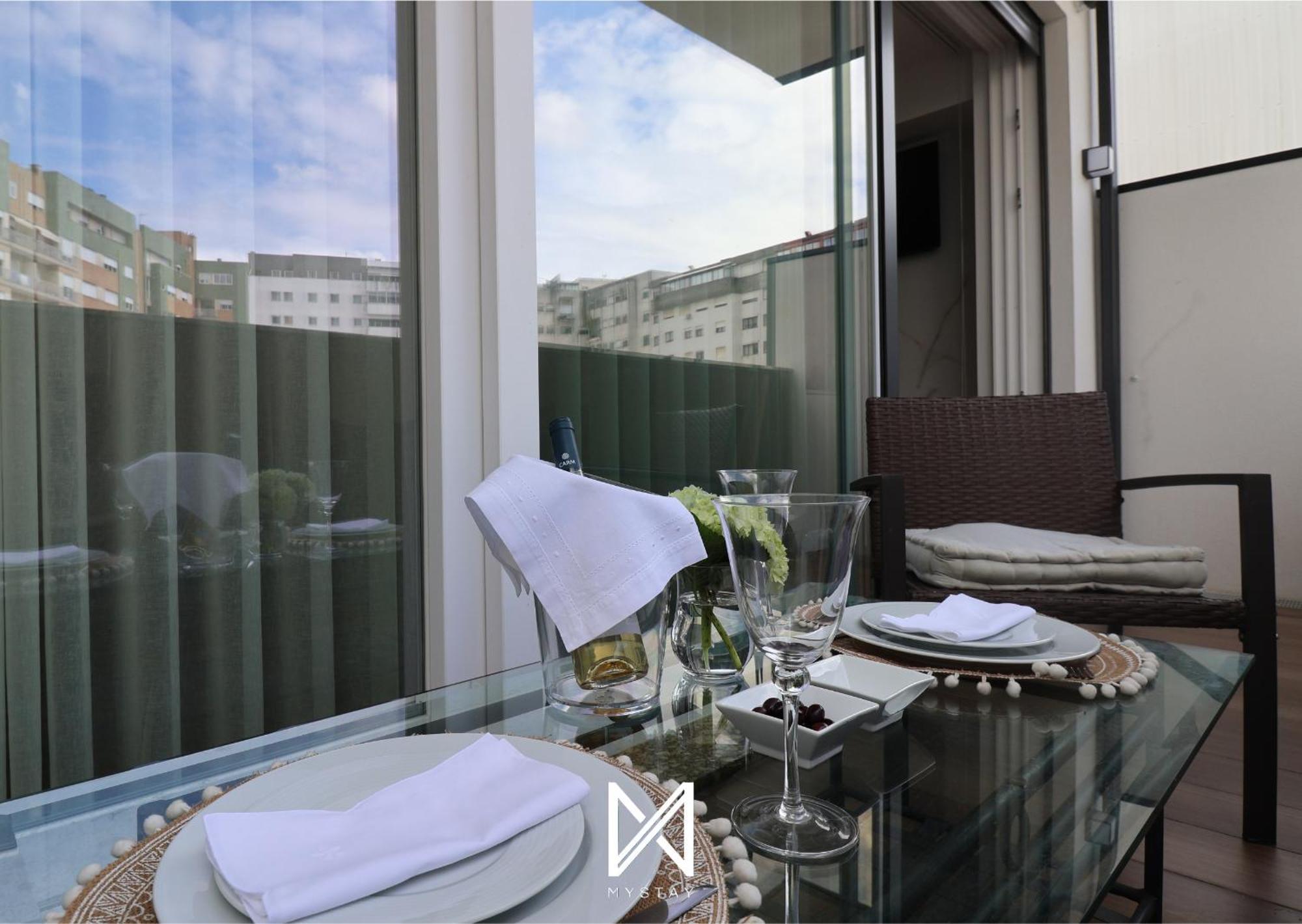Mystay - D Maria Apartments 维拉诺瓦-德法马利 外观 照片